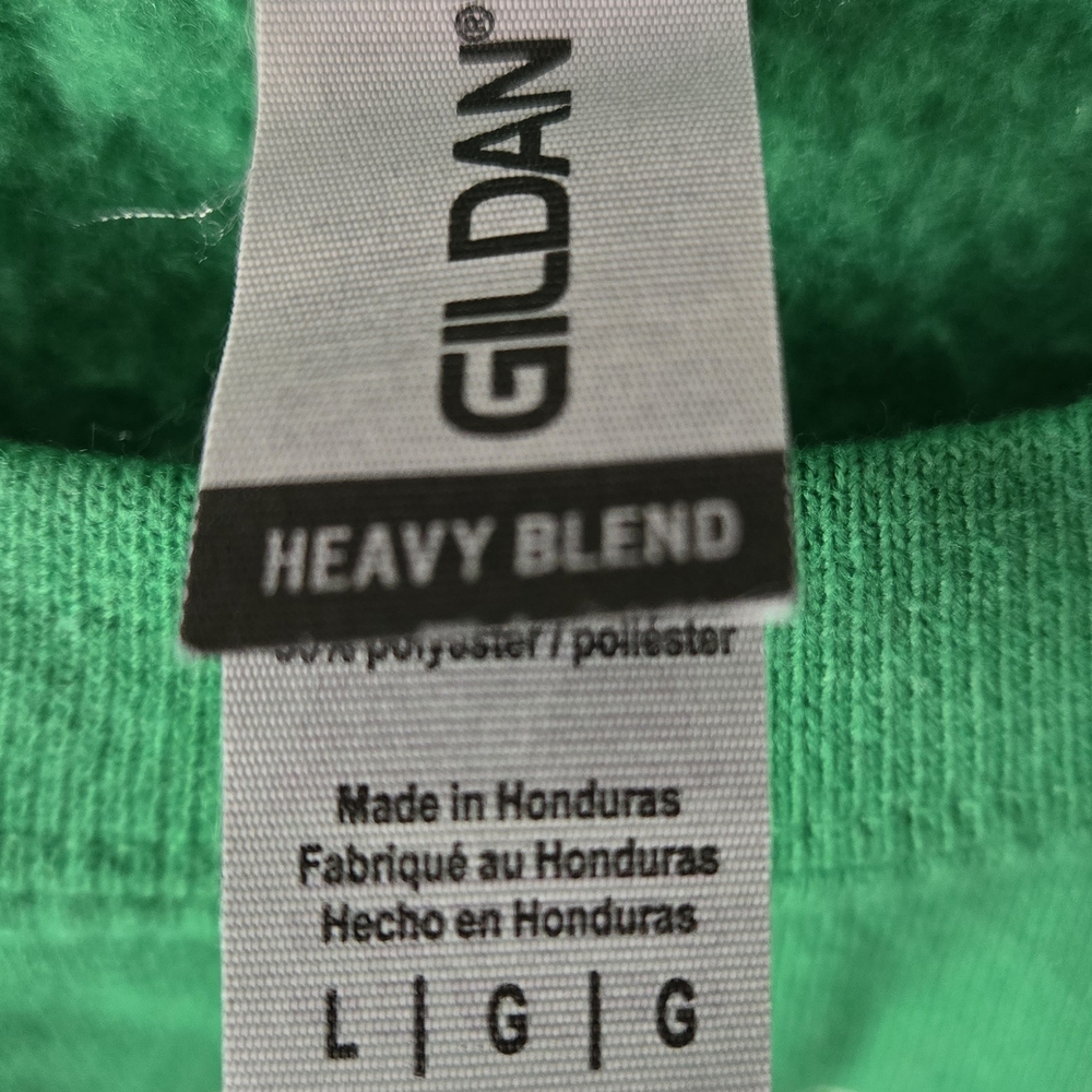 Christmas Green Heavy Blend Sweatshirt - Picture 3 of 3